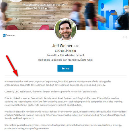 LinkedIn de Jeff Weiner