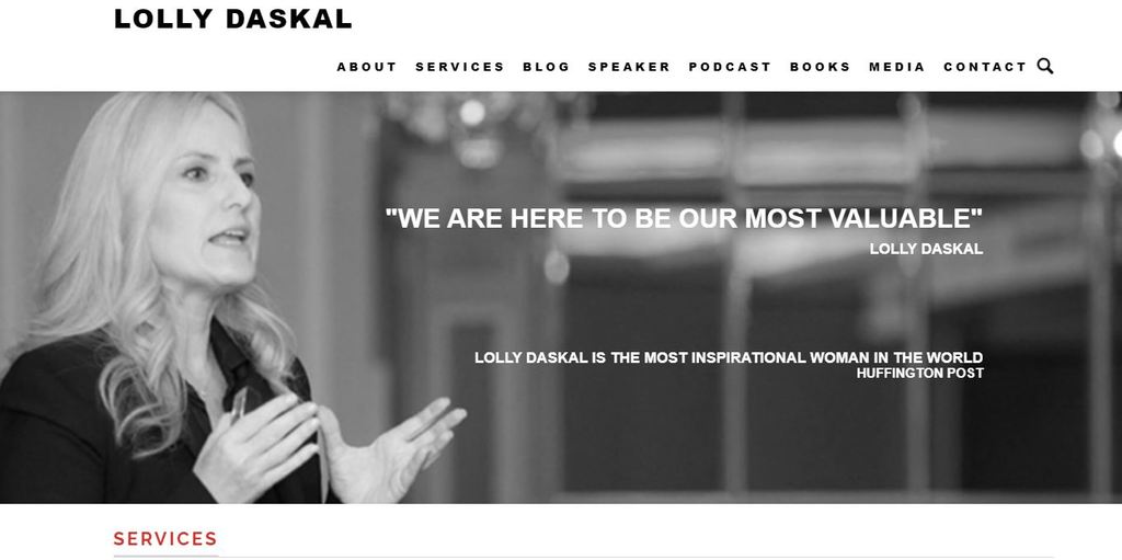 2nd exemple de Personal Branding : Lolly Daskal 2nd exemple de Personal Branding : Lolly Daskal