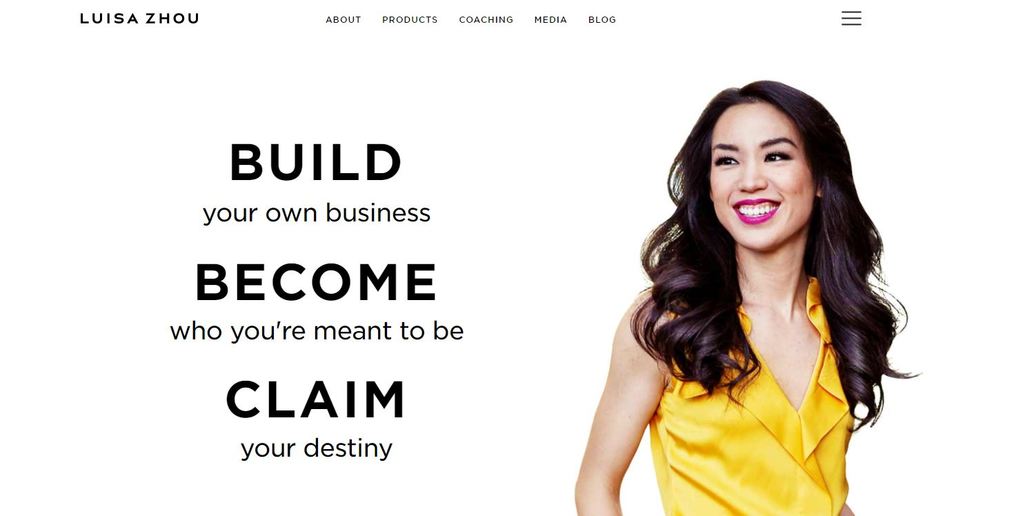 Personal Branding : exemple n°4, Luisa Zhou. Personal Branding : exemple n°4, Luisa Zhou.