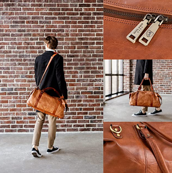 parmi les meilleurs sacs de voyage en cuir vintage