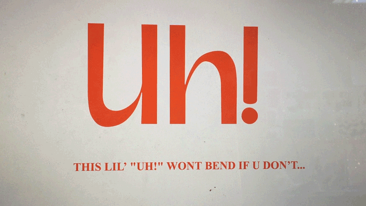 Uh // VARIABLE FONT