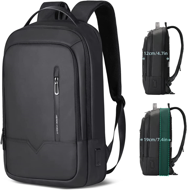 HEROIC KNIGHT Sac a Dos Ordinateur 15.6 Pouces