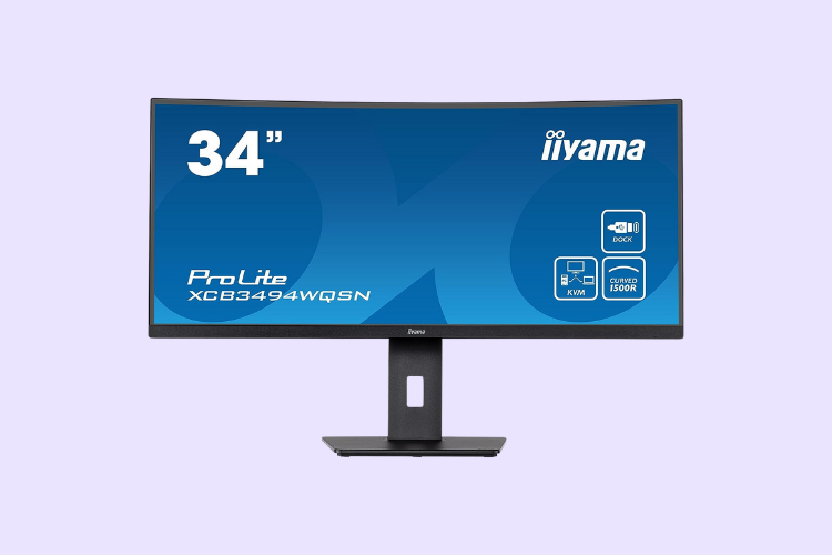 Le moniteur panoramique de 34 pouces by Iiyama